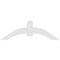 Ekena Millwork Archdale Architectural Grade PVC Gable Bracket, 60"W x 20"H x 2"D x 6"F, 8/12 Pitch GBP060X20X0206ARC00 - alternate 3